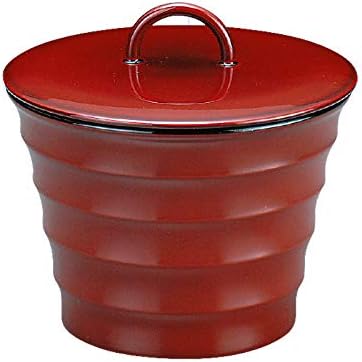 Soup Bowl, Red, 8.5 fl oz (250 cc), Ring Crochet Bowl, Tamari Plain 5-198-10