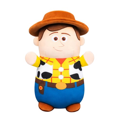 Squishmallows Original Disney Pixar 10in Woody Toy Story 5 HugMees Ultrasoft Official Jazwares Plush (Medium-Sized)