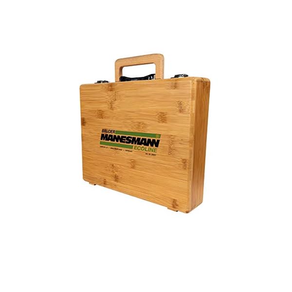 Mannesmann 24-tlg. Bambus-Werkzeugkoffer – Bild 4