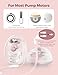 Momcozy Wearable Milk Collection Cups with Storage Bags (5 oz), Direct-to-Bag Breast Milk Bag Combo, Breast Pump Parts for Momcozy V1 Pro/V2 Pro/V1/V2 Pump & Most Electric Breast Pumps, 2 Pack
