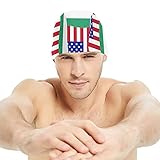 gorro natacion estados unidos Características del producto: con un ajuste elástico, sujeta completamente tus oídos, para evitar sobrepresión y protegerlos del cloro, la arena y las bacterias del agua. Cubre las orejas de encendido y apagado libremente.