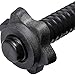 XAGMODSHN 4Pcs 25mm Dumbbell Barbell Handbell Clip Lock Screw Nut Spin-Lock Collar Nut for Strength Training