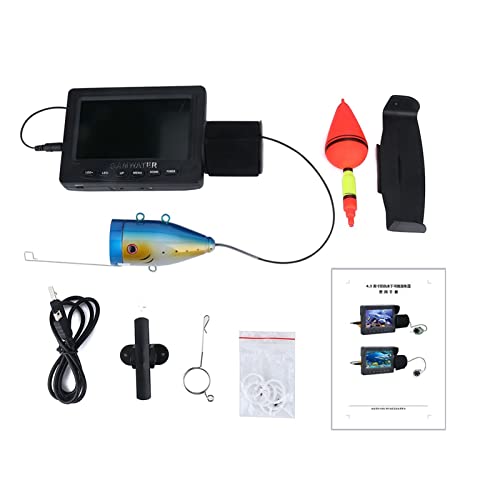 Caméra de pêche avec 12 LED IR infrarouges et écran LCD haute résolution - 5