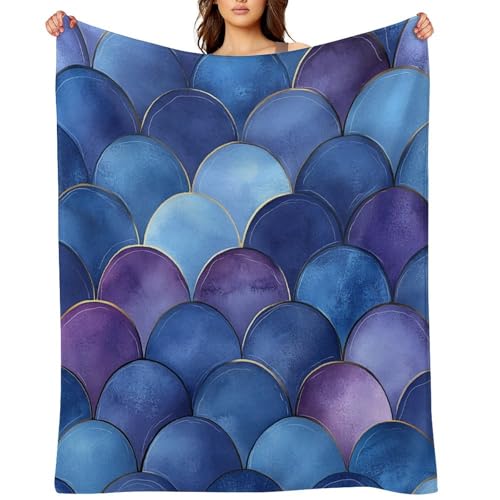Fall Blankets and Throws, Gray Star Cluster Pattern Printed on Cozy Blankets, for Gifts Room Decor Aesthetic, 40"×50"