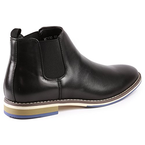 Image of Metrocharm MC130 Men's Formal Dress Casual Ankle Chelsea Boot