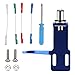 Complete Set,Turntable Phonograph Player Headshell High End Cartridge Headshell Record Player Kit, Easy Installation, Suitable for Most Turntables(Blue)