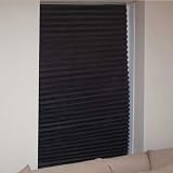 Set of 3 Black Blinds in a Box. Instant Blackout Blinds that require no fixings