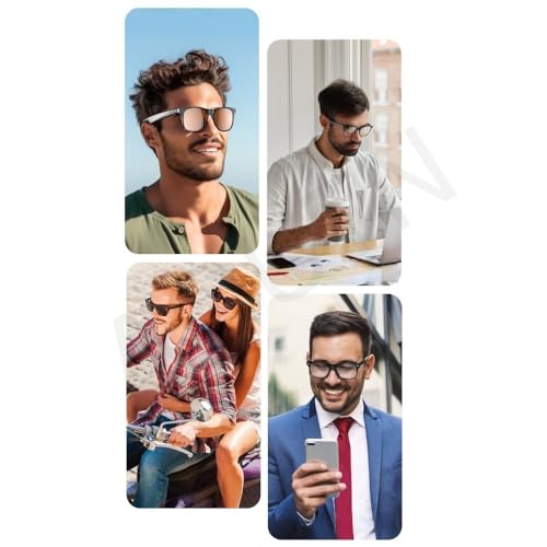 AOUTN 超長寿命バッテリー IP65防水 スマートAI翻訳メガネ の商品画像 3