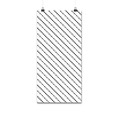 Papier peint latex lavable à motifs de points simples géométriques Coloray