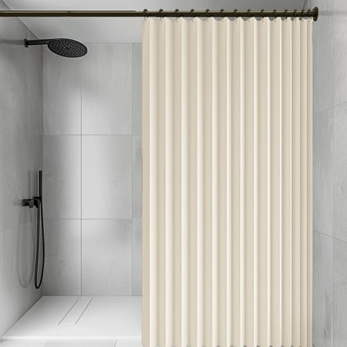 Rideau de séparation pour placard et chambre moderne beige