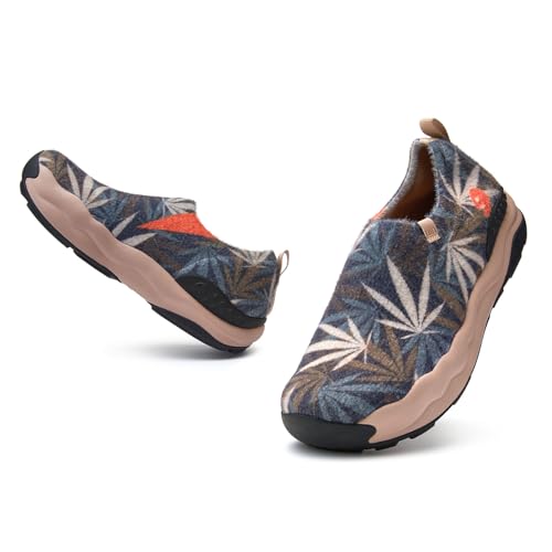 UIN Men's Art Travel Walking Shoes Slip On Casual Lightweight Wide Toe Chunky Comfort Fashion Sneaker Toledo Ⅵ Ⅶ Ⅹ Ⅺ ⅩⅢ ⅩⅤ ⅩⅥ4