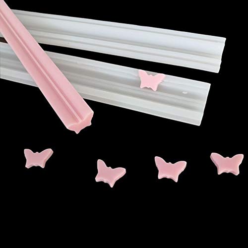 Echodone Butterfly Tube Column Silicone Soap Candle Mold Embed Soap Making Supplies Silicone Mold For Soap #TOP2