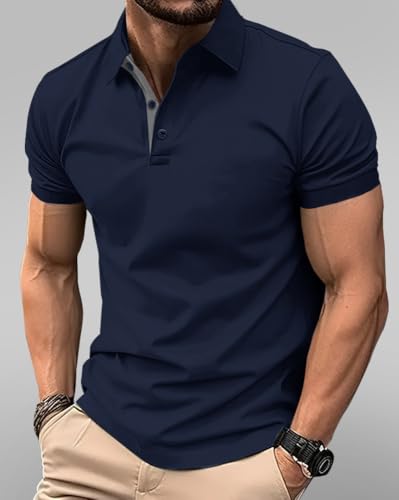 Image of Noble Monk Men's Regular Fit Half Sleeve Cotton Blend T-Shirt Casual Cotton Blend T-Shirt for Men Men's Half Sleeve Regular Fit Tee