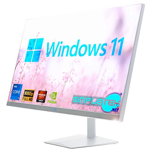 SIMPLETEK - All-in-One PC 24" Core i7 10 Gen Dedizierte Grafikkarte GT730 4GB | Windows 11 | 16GB RAM SSD 960GB | Perfekt für Arbeit, Unterhaltung, Gaming – Bild 4