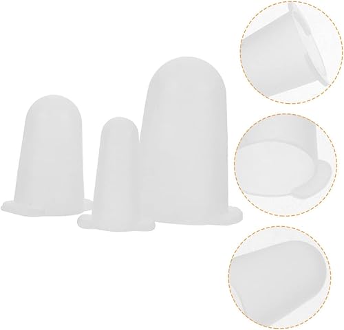 Miniatura 3 de 6 tapas protectoras para puntas de tuberías, cubiertas de puntas de tuberías de silicona, consejos de decoración de pasteles, consejos de decoración