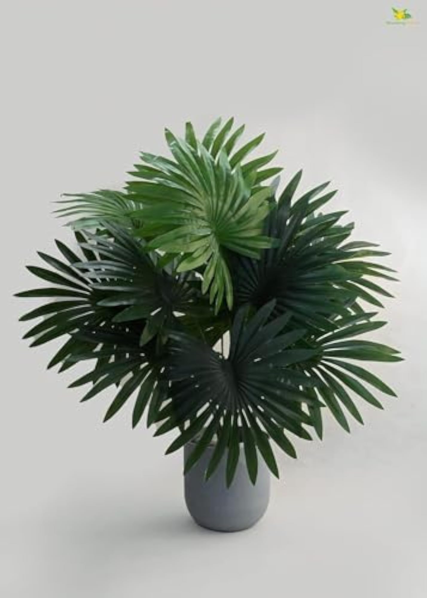 Artificial Palm Plant for Decor, 12 Leaves