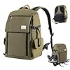 Zecti Camera Backpack 17″ for Photography DSLR/SLR/Mirrorless Camera Bag Waterproof with Tripod Holder & Removable Modular Inserts & Rain Cover with Canon, Nikon, Sony