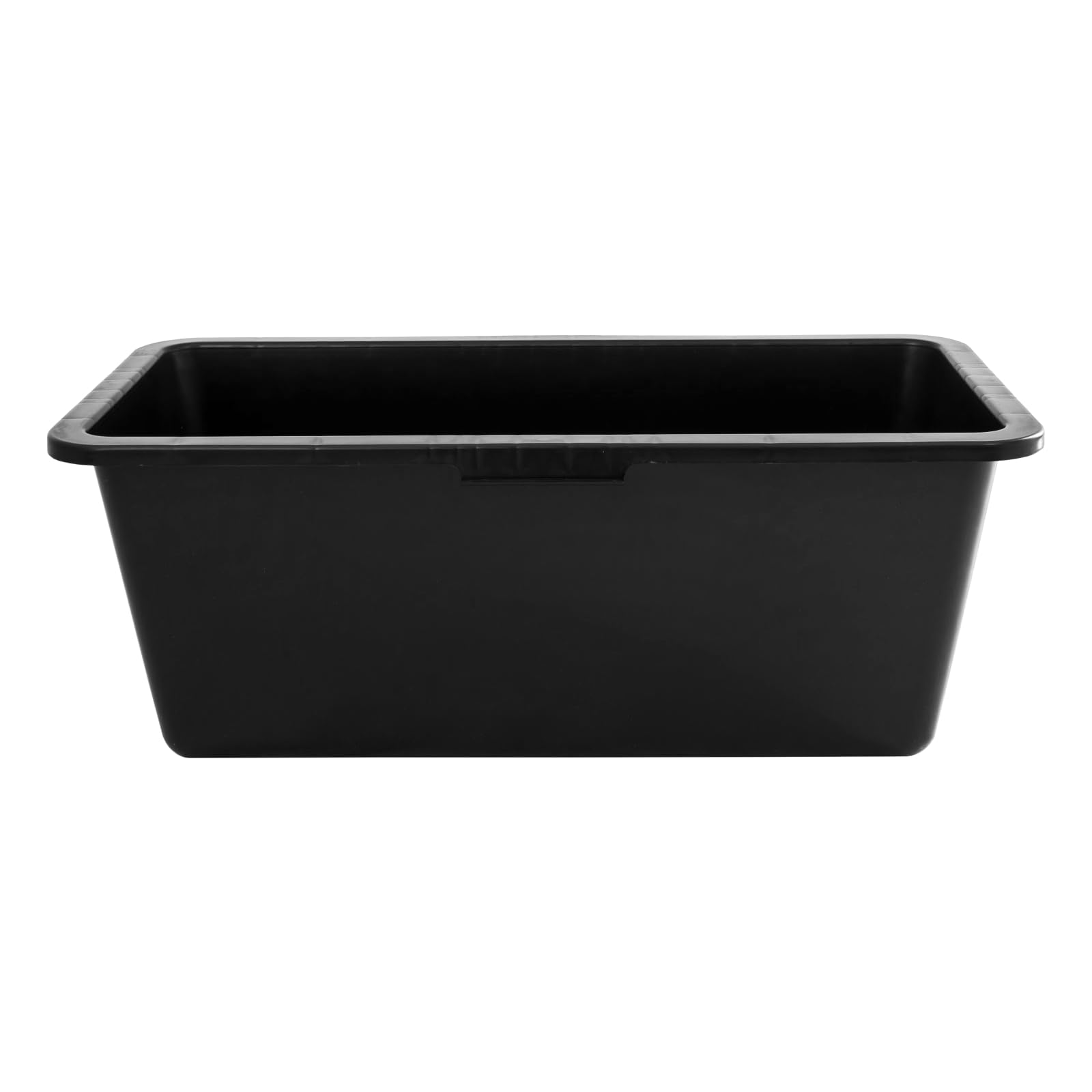 60 Litre Heavy Duty Multi Tub Bucket - 73 x 38 x 29 cm Rectangular Black Utility Container for Agriculture, Gardening, Equestrian, Construction, Livestock, Water Storage & Small Ponds - Easy to Clean