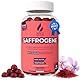 SaffroGene® Gummies mit Safran & B6 – Stressabbau, Schlaf, Stimmung, Fokus, PMS & Menopause – 60 vegane Gummies mit rotem Fruchtgeschmack – Für Kinder & Erwachsene