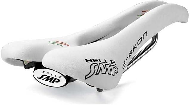 Selle Smp Drakon Saddle White, 138Mm