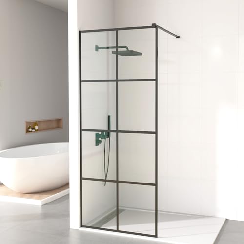 Mainzel 24" W x 76" H Fixed Shower Glass Panel,