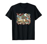Gráfico de Cultura Estadounidense de la celebración del Monte Rushmore - S28 Camiseta
