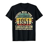 legend since september 1951 vintage 73rd birthday made in 19 maglietta