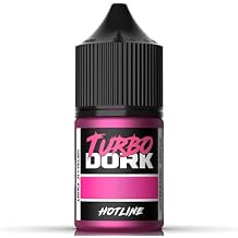 Turbo Dork Hotline Metallic Acrylic Paint 22ml Bottle - Water-based Non-Toxic Metallic Finish Paint
