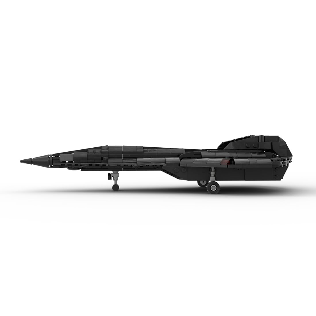 Concept Machine SR-72 Dark Star Aufklärungsflugzeug Klemmbaustein 529 Teile | Detailgetreues Militärflugzeug Modell Bausatz, Kampfjet Militärmodell für Display, Geschenk für Erwachsenen 16+