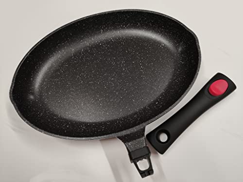 Saoshi - Sartén de pescado ovalada (34 cm)