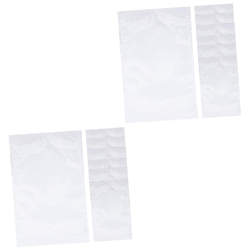 ARTIBETTER 2 Set Sacchetti Trasparenti Autoadesivi Per Etichette Spedizione Buste Packaging Adesive Pratiche Per Piccole Aziende 100 Pezzi * 2