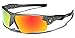 Polarized Men's Sport Cycling Fishing Baseball Water Sports Sunglasses with Color Mirror Lens