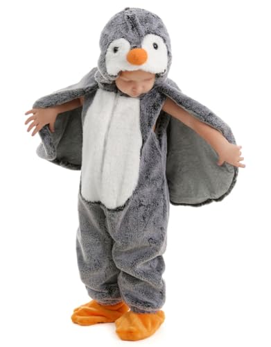 Disfraz de pingüino para bebés 9-12 meses miniatura 2