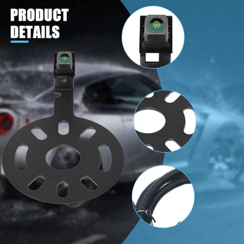 Image of HZEL Car Spare Tire Backup Camera, Waterproof Auto Rear View Reverse Camera with Wire Adapter, Vehicle Accessories, Compatible with 2007-2018 Wrangler 2009-2015 Patriot 2007-2014 Freedom