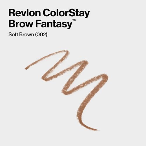 Revlon ColorStay Brow Fantasy Pencil & Gel, 002 Soft Brown - image 2