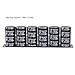 6 in Super Capacitor Set 1 2.7V500F Super Capacitor Capacitor Energy Storage Components 16V 83F for Electronic Devices