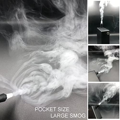 Whataval Mini Foggy Machine Fogger Smoke Maker Wireless Remote Control Large Volume Generator Kit For Photography Cosplay Airflow Testing thumb #3