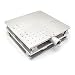 30x30x10CM XY Axis Moving Table Portable Cabinet Case Welding Workbench for Laser Marking Engraving Machine Optical Experiment (Silver)