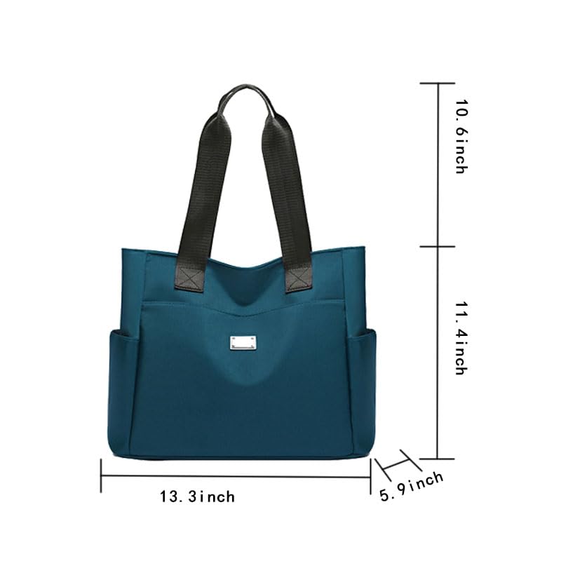 Gloryboom Shoulder Bag, 2026 New Large Capacity Water Repellent Multi Pocket Nylon Shoulder Bag, Tote Bags2