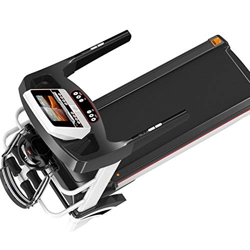 Image of Quiet Home Treadmill, Fitness Folding Color Touch Screen Smart Electric Treadmill, Gym Tools