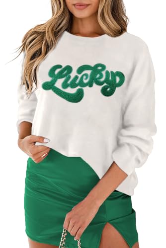 Image of LEMAFER Women 2026 Merry Christmas Round Neck Sequin Letters Sweater Casual Solid Slogan Long Sleeve Pullover Sweatshirt Tops
