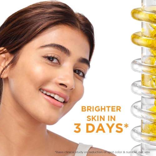 Image of Garnier Bright Complete Vitamin C Skin Brightning Face Serum 7ml + Vitamin C UV Serum Cream 23g (2 ITEM IN SET)