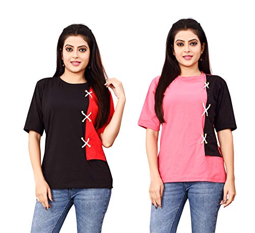 Image of DHRUVI TRENDZ Women's Regular Fit TOP