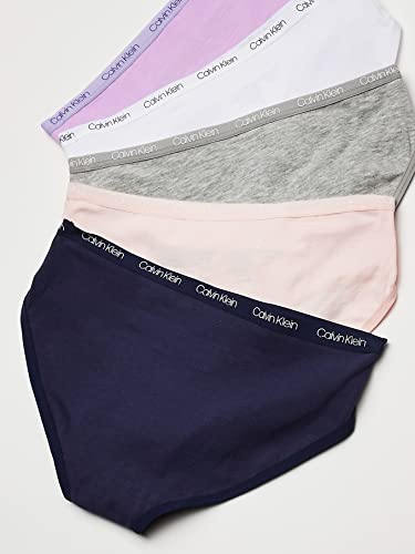 Calvin Klein Girls' Underwear Cotton Bikini Panty, 5 Pack3