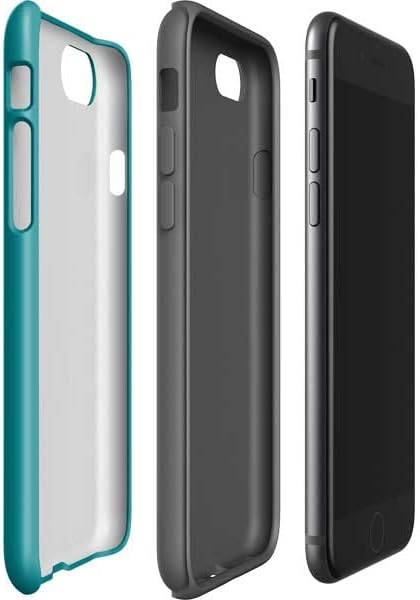 Skinit Pro Phone Case Compatible with iPhone SE - Officially Licensed NFL Miami Dolphins Helmet Design Teal