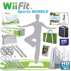 WiiFit Sports Bundle (SET)