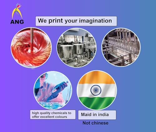 Image of ANG Refill Set Compatible for PIXMA TS3370s, PIXMA MG2577s, Pixma TS207 Ink Bottle with Syringe