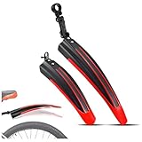 ZDDFCVB Fahrrad Schutzblech Set, für Merida Silex 4000 2024, für vorne und hinten, Schnelle Demontage, idealer Schutz vor Schmutz und Dreck,B-Blue