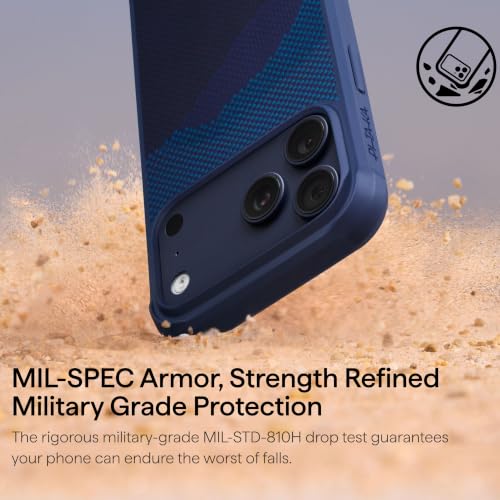 Image of pitaka for iPhone 17 Pro Max Case, Military-Grade Aramid, Over the Horizon