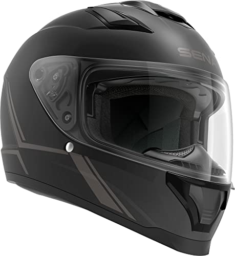 Sena Stryker Bluetooth Street Helmet-Matte Black-L #TOP2